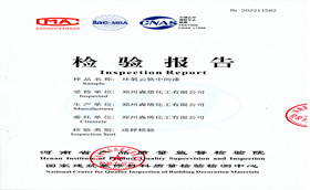 森塔環(huán)氧云鐵中間漆性能檢測報(bào)告